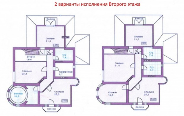 Фотография 3 - Оригинальный 2-х этажный коттедж 300 м2 под отделку в Дубовом