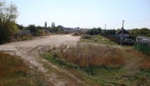 Фото участок знп 7,35 соток с газом ,асфальтом на первой линии п.северный ,остановка 100 м