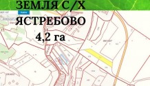 Фото участок с/х 4,2 га на белгородской объездной ястребово