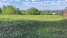 Фото участок с великолепным видом на водоем в с. соломино
