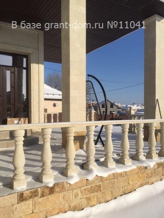 Фотография 2 - Дизайнерский красивый ДОМ 180 м2 с НАВЕСОМ  частично ПОД КЛЮЧ в ДУБОВОЕ