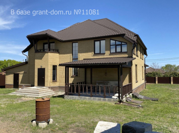 Фотография 49 - Шикарный новый   6-комнатный КОТТЕДЖ 235 м2 с ГАРАЖОМ + коробка 100 м2 ПОД ГОСТЕВОЙ ДОМ И БАНЮ в Таврово