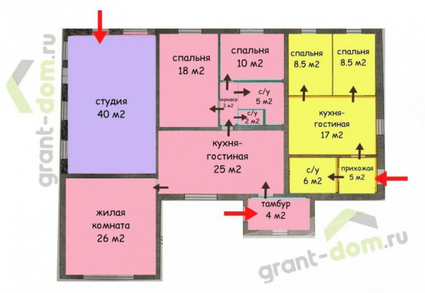 Фотография 24 - Жилой ДОМ 185 м2 с мебелью,ремонтом и САДОМ в Таврово из 3х  ОТДЕЛЬНЫХ жилых зон