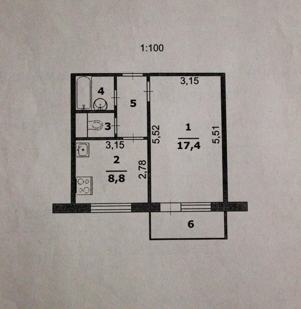 Фотография 25 -  Продам 1-к квартиру   на Харьковской горе,микрорайон ЛУЧ  ,Славянская 7