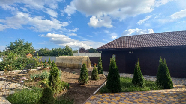 Фотография 3 - современный коттедж 169.7 м2 в пригороде Белгорода с террасой, гаражом и беседкой