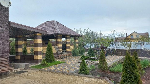 Фотография 7 - современный коттедж 169.7 м2 в пригороде Белгорода с террасой, гаражом и беседкой