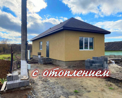 Новый 3х-комнатный ДОМ 60 м2 в Пушкарное  чистовая с отоплением
