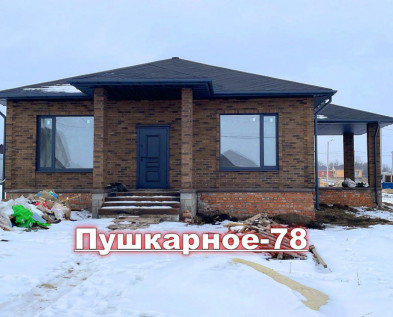 Новый КИРПИЧНЫЙ 4х-ком ДОМ 102 м2 с ШИКАРНОЙ ТЕРРАСОЙ в ПУШКАРНОЕ-78