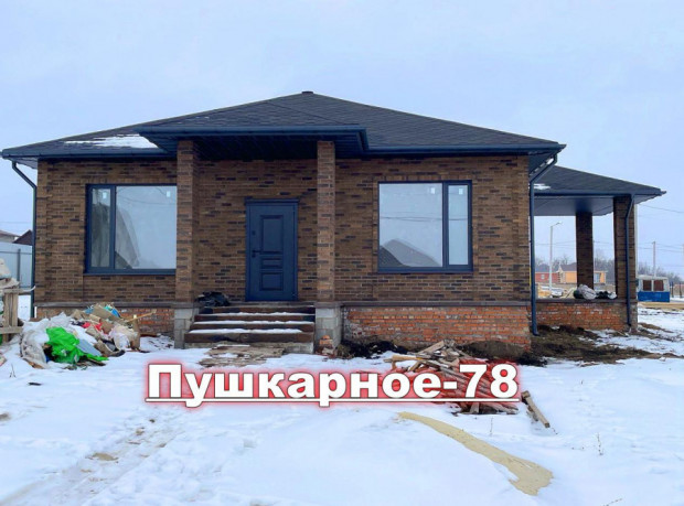 Фотография 1 - Новый КИРПИЧНЫЙ 4х-ком ДОМ 102 м2 с ШИКАРНОЙ ТЕРРАСОЙ в ПУШКАРНОЕ-78
