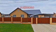 Фото жилой кирпичный 3х-к дом 103 м2 с гаражом и навесом в таврово-15