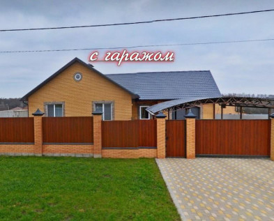 Жилой КИРПИЧНЫЙ 3х-к ДОМ 103 м2 с гаражом и навесом в Таврово-15