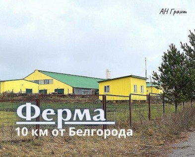 ТОВАРНО-МОЛОЧНАЯ  1730 м2 в Севрюково ,Белгород 10 км