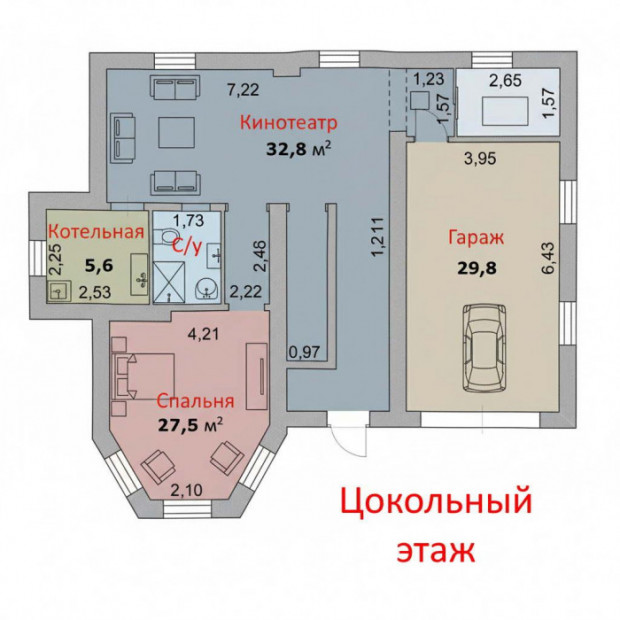 Фотография 3 - Роскошный коттедж 185 в мкр. Юго-Западный 2.1