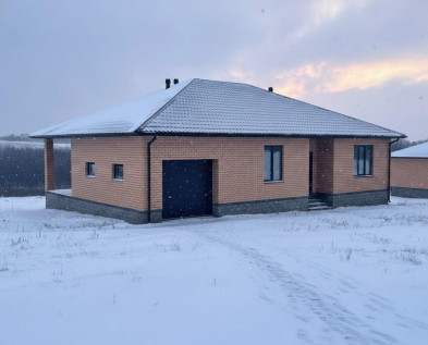 Кирпичный 4х-к КОТТЕДЖ 145 м2 с ГАРАЖОМ и ТЕРРАСОЙ в Стрелецкое -59 