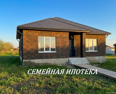 Новый кирпичный 4х ДОМ 110 м2 с террасой в мкр Пушкарное-78, семейная ипотека