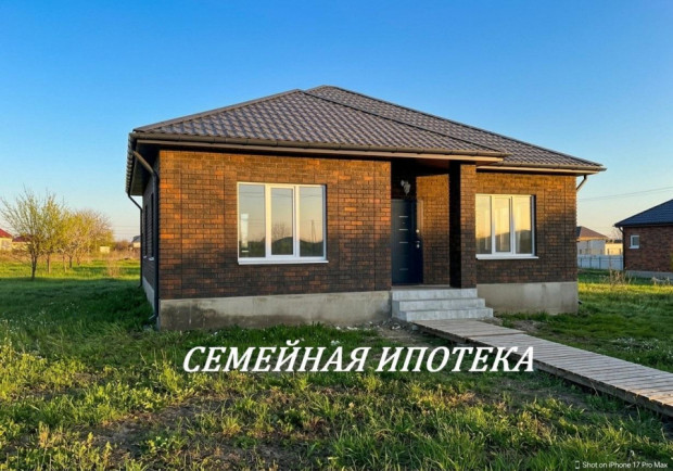 Фотография 1 - Новый кирпичный 4х ДОМ 110 м2 с террасой в мкр Пушкарное-78, семейная ипотека