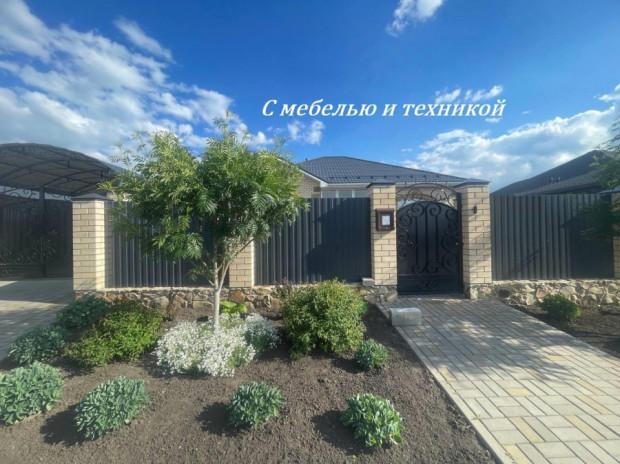 Фотография 1 - Современный ЖИЛОЙ 4х-к ДОМ с МЕБЕЛЬЮ и ТЕХНИКОЙ, гараж и навес в Дубовской Заставе