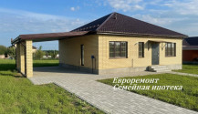 Фото новый кирпичный 4х-к дом 100 м2 с  навесом и полной отделкой  в мкр майский-80