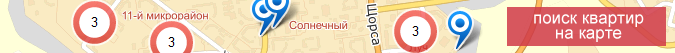 Поиск квартир на карте Белгорода